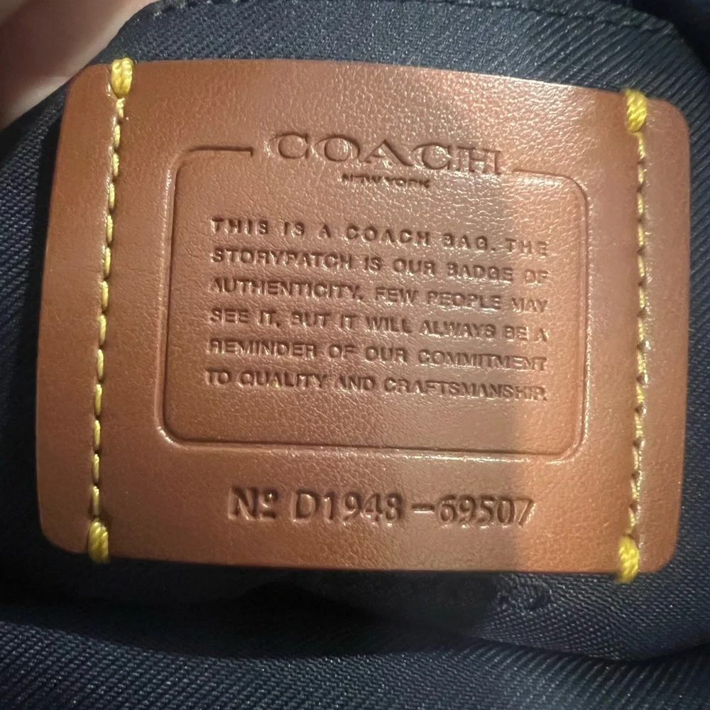 Coach Sutton Leather Hobo With Scattered Rivets Mist